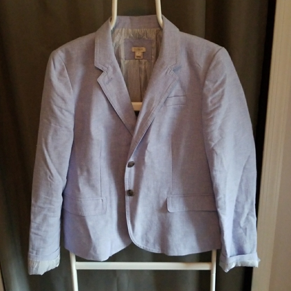 Purple linnen blazer